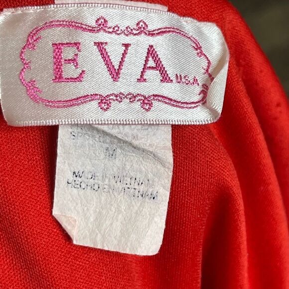 Eva USA Maxi Dress Red - Picture 8 of 9